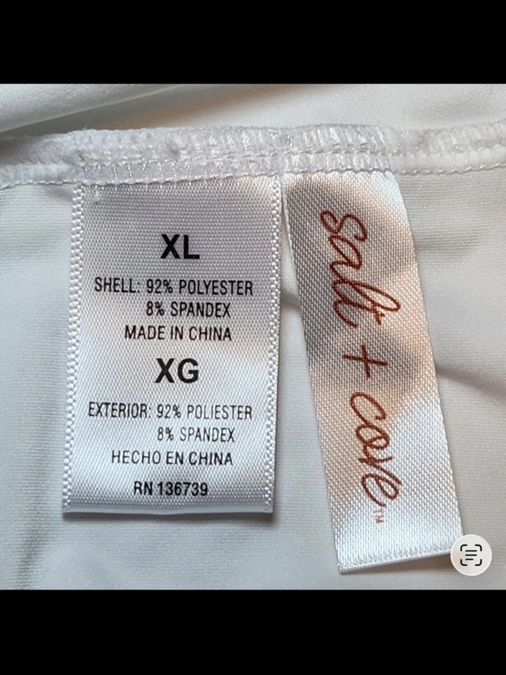 NWT Salt +‎ Cove White Shorts Romper with Ruching Beach Cover Up Summer Vacation